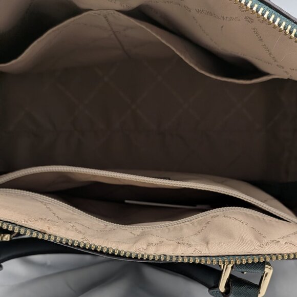 Michael Kors satchel bag - forest green - Picture 3 of 5